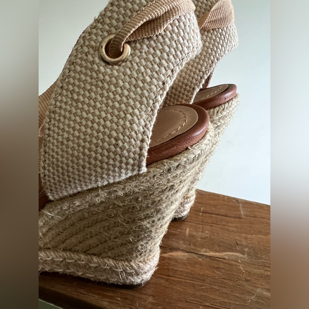 Ankle Tie Wedges - Picture 4 of 7
